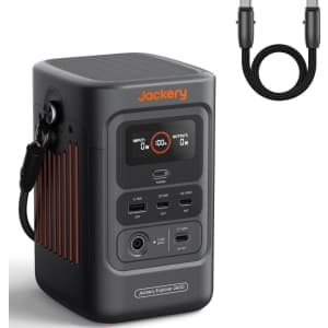 Jackery Explorer 240D 256Wh LiFePO4 Power Bank: $139