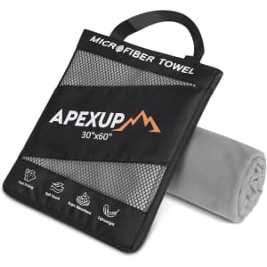 Apexup 24" x 12" Microfiber Travel Towel: From $4.89 Apexup 24" x 12" Microfiber Travel Towel: From $4.89