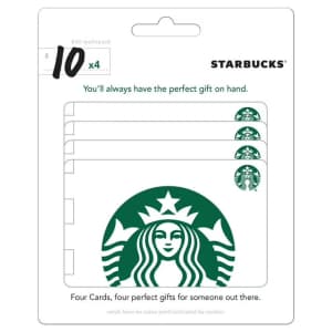 $40 Starbucks Gift Card at Sam's Club: $39 $40 Starbucks Gift Card at Sam's Club: $39