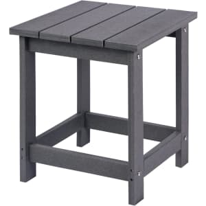Adirondack Square Outdoor Side Table: $29.99