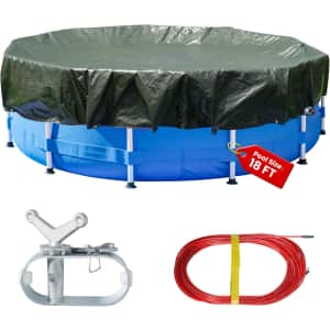 22-Foot Round Heavy Duty Winter Pool Cover: $35 22-Foot Round Heavy Duty Winter Pool Cover: $35