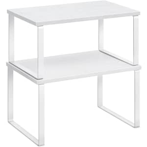 Songmics 2-Shelf Cabinet Organizer: $19