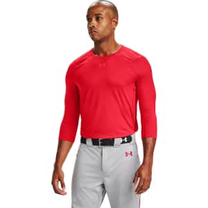 Under Armour Men's Iso-Chill 3/4 Sleeve Shirt: $7.48