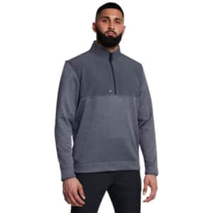 Under Armour Men's Drive Storm SweaterFleece 1/2-Zip Pullover: $30