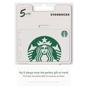 $50 Starbucks Gift Card at Sam's Club: $49 $50 Starbucks Gift Card at Sam's Club: $49