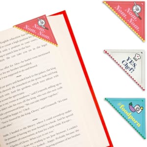 Knock Knock Cookbook Lovers Bookmark Corners 3-Pack: $2.50