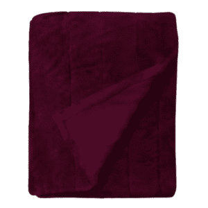 Threshold Channel Faux Fur Throw: $15