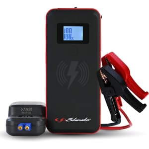 Schumacher 4-in-1 2,000A Electric Lithium Car Battery Jump Starter & Portable Power Pack: $27.92