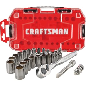 Craftsman 24-Piece Mechanics Tool Set: $35