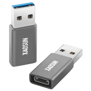 USB-A to USB-C Adapter 4-Pack: $5