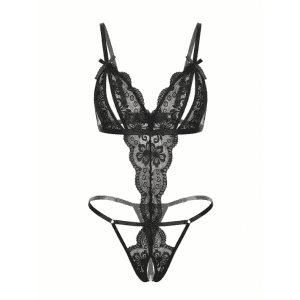 Avidlove Black Lace Crotchless Bodysuit: $3.99 Avidlove Black Lace Crotchless Bodysuit: $3.99