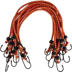 24" Bungee Cord 10-Pack: $8.44