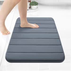 Colorxy 24"x16" Memory Foam Bath Mat: $7.64