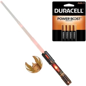 Star Wars Lightsaber with Duracell Batteries: $39.75 Star Wars Lightsaber with Duracell Batteries: $39.75