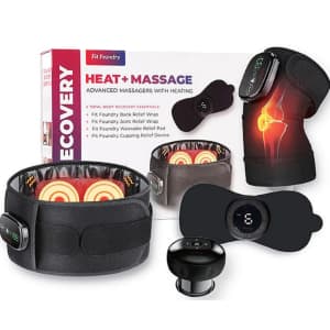 Fit Foundry 4-in-1 Heat & Massage Recovery Pack: $45 Fit Foundry 4-in-1 Heat & Massage Recovery Pack: $45