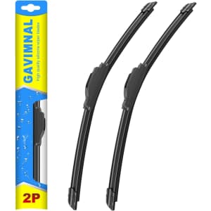 24" Silicone Wiper Blade 2-Pack: $14 24" Silicone Wiper Blade 2-Pack: $14