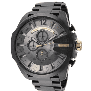 Diesel Men's Mega Chief Quartz Watch: $80
