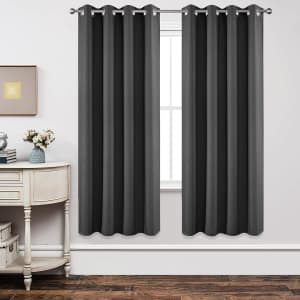 Joydeco 72" Blackout Curtains Set: $16