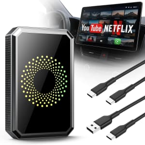 Volam 3-in-1 Wireless CarPlay Adapter with Video Streaming: $68.99