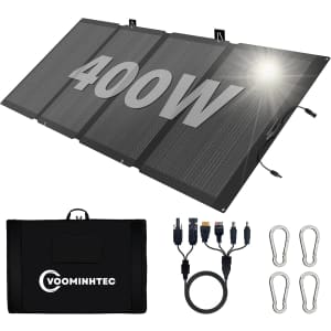 400W Portable Foldable Solar Panel: $251.99