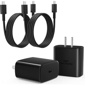 Mitesbony 45W Super Fast USB C Charger 2-Pack: $4.99