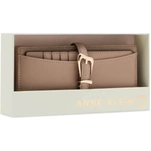 Anne Klein Buckle Wallet: $20.97