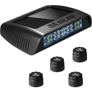 Cozy Blue Solar Powered Tire Pressure Monitoring System: $19.99