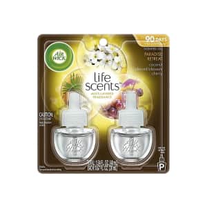 Air Wick Paradise Retreat Oil Refill 2-Pack: $2.85 via Sub & Save Air Wick Paradise Retreat Oil Refill 2-Pack: $2.85 via Sub & Save