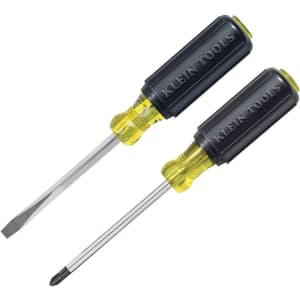 Klein Tools 2-Piece Screwdriver Set: $13