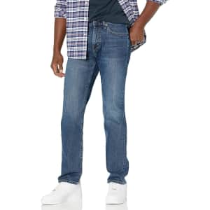 Amazon Essentials Mens Straight-Fit Stretch Jeans: $11