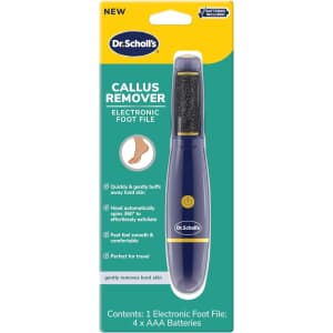 Dr. Scholl's Electronic Foot File: $10.99