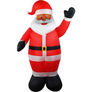 6-Foot Inflatable Santa Claus: $28 6-Foot Inflatable Santa Claus: $28