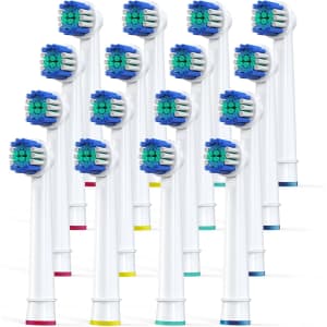 Keosaa Replacement Toothbrush Heads for Oral-B Pack of 16: $5.56