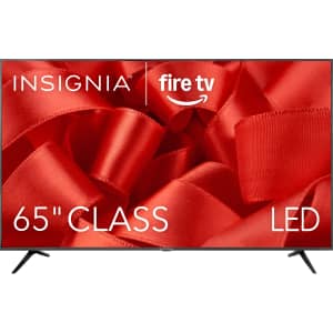 Insignia F50 NS-65F501NA26 65" 4K HDR UHD Smart Fire TV: $230