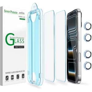 amFilm OneTouch Screen Protector for iPhone 17 Pro 6.3": $4.99