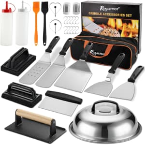 Romanticist 29-Piece Griddle Accessories Set: $17 Romanticist 29-Piece Griddle Accessories Set: $17