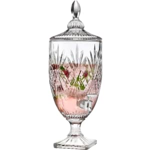 Godinger Dublin Crystal 1-Gallon Iced Beverage Dispenser: $35