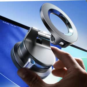 Lisen Retractable Car Phone Mount: $14 w/ Prime