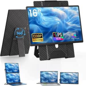 Aoker 16" 1200p FHD Laptop Screen Extender / Portable Monitor: $84.99 Aoker 16" 1200p FHD Laptop Screen Extender / Portable Monitor: $84.99