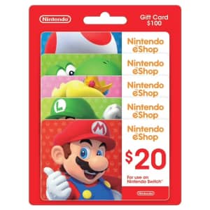 $100 Nintendo eShop Gift Card: $80 for members $100 Nintendo eShop Gift Card: $80 for members