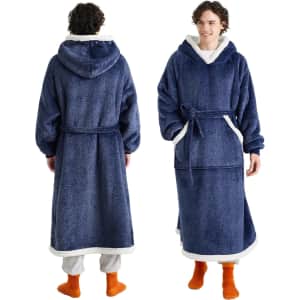 Bedsure Wearable Blanket Hoodie: $10.79