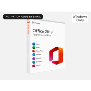 Microsoft Office Professional Plus 2019 for PC: $25
