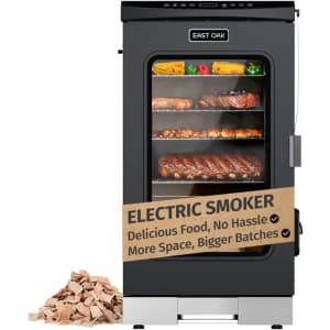 East Oak 30" Electric Smoker for Outdoors: $250 East Oak 30" Electric Smoker for Outdoors: $250