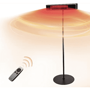 East Oak 1,500W Patio Heater: $30 East Oak 1,500W Patio Heater: $30