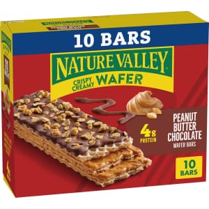 Nature Valley Crispy Creamy Wafer Bar 10-Pack: $5.55 w/ Subscribe & Save