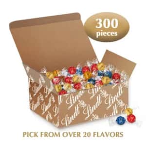 Lindt LINDOR Pick and Mix 300-Piece Truffles Box: $110 Lindt LINDOR Pick and Mix 300-Piece Truffles Box: $110