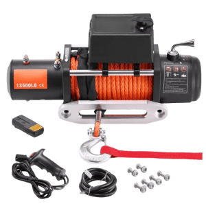 SucceBuy 13,500-lb. Electric Winch: $168