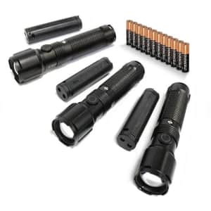 3-Piece LED Flashlight Set: $17