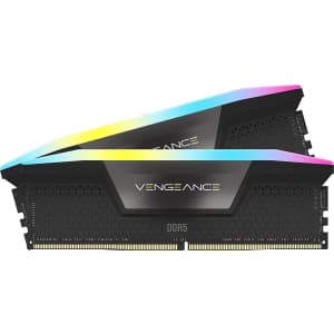 Corsair Vengeance RGB DDR5 1.35V Intel XMP 32GB (2x16GB) Desktop RAM: $94.99 Corsair Vengeance RGB DDR5 1.35V Intel XMP 32GB (2x16GB) Desktop RAM: $94.99