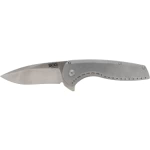SOG Aegis FLK 2.0 3.5" Wharncliffe Folding Knife: $18